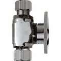 All-Source 3/8 In. C X 3/8 In. OD Chrome Plated Brass Stop Valve 456303